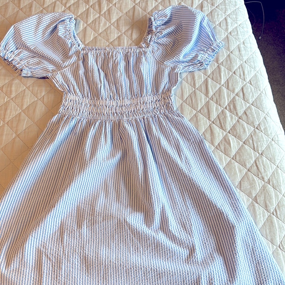 NWT girls seersucker dress